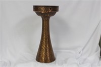 A German Mussbach Copper Candlestick