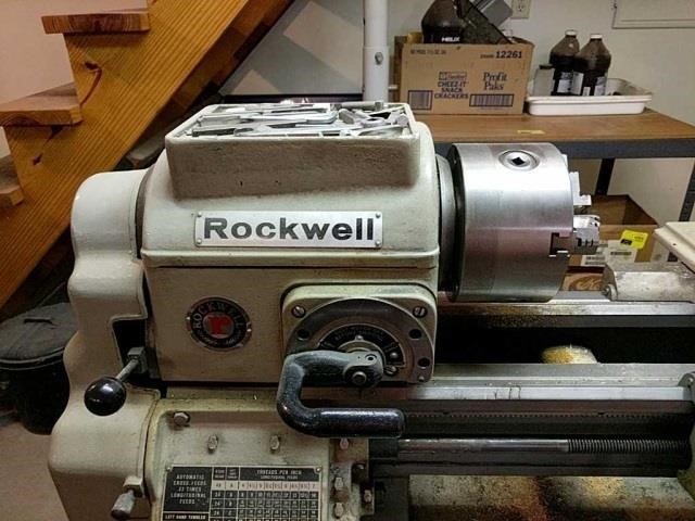 rockwell metal lathe