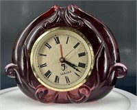 Fenton Dusty Rose Bedside Clock