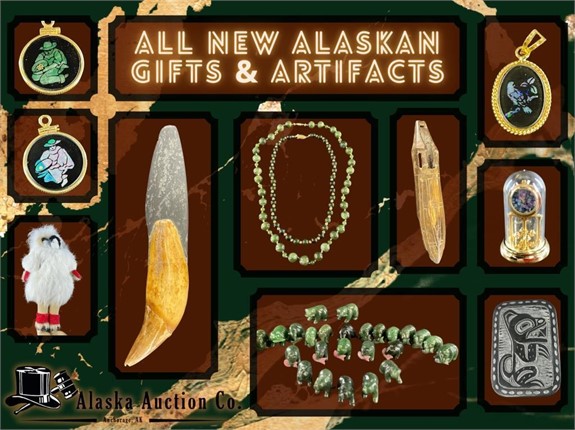 All New Alaskan Gifts & Artifacts, July 18th