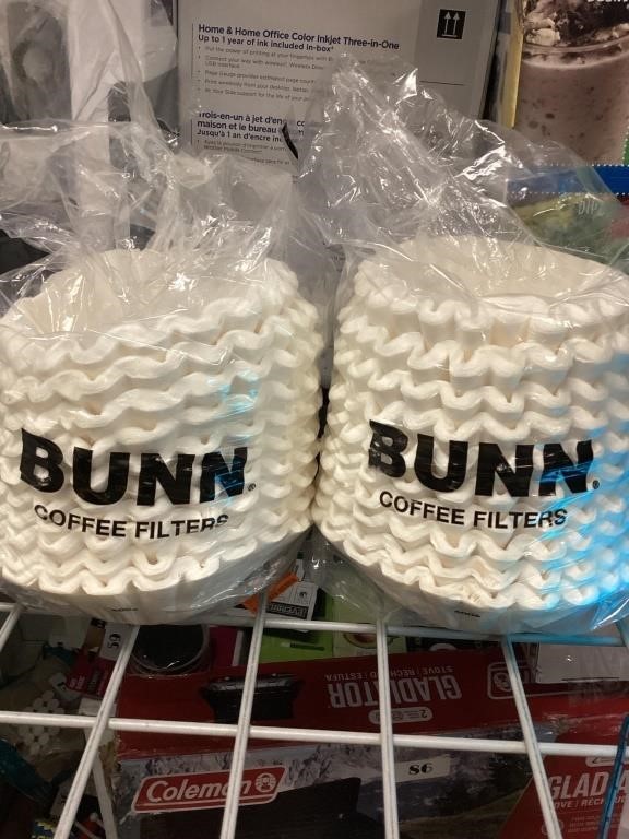 LOT OF 2 Bunn Coffee Filters