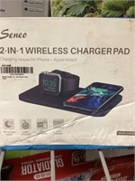 Seno 2 In 1 Wireless Charger Pad