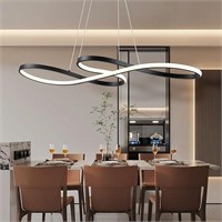 Modern Led Chandelier Dimmable Pendant Light with