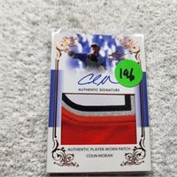 2013 Leaf Trinity Autograph Game Used Patch Colin