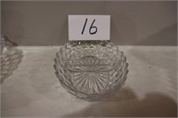 Fostoria American 9.5" Divided Serving Bowl