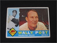 1960 TOPPS #13 WALLY POST PHILLIES VINTAGE