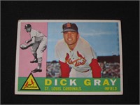 1960 TOPPS #24 DICK GRAY CARDINALS