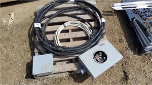 Electrical Wire & Electrical Meter Box