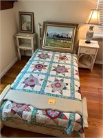 Twin Bed with Accessories