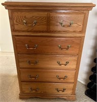 71 - 5-DRAWER DRESSER / JEWELRY TRAY W/ MIRROR