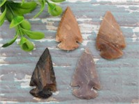 HAND KNAPPED ARROWHEADS ROCK STONE LAPIDARY SPECIM