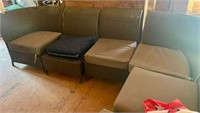 wicker sectional sofa
