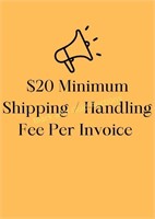 NEW SHIPPING FEE