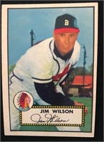 1952 Topps #276 Jim Wilson Semi High Mid grade Con