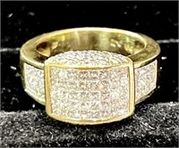 18k Yellow Gold 1.70cts Diamond Ring