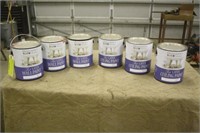 (3) GALLONS WALL PAINT & (3) GALLONS CEILING PAINT