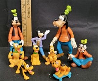 Disney Goofy and Pluto Figures