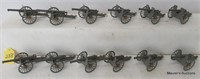 Dozen French-Made Cannons (4.5”)