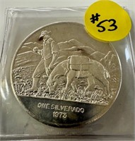 1973 "One SIlverado" .999 Silver Round