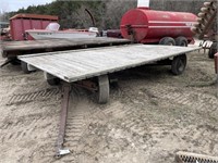 16' flat rack wagon