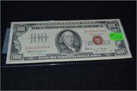 1966 Red Seal $100