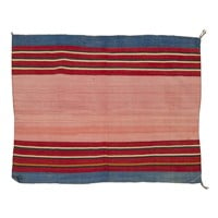 Navajo Adult Wearing Blanket 4'5" x 3'5"