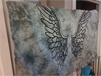 Angel wing tapestry