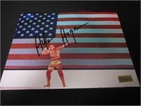 Hulk Hogan signed 8x10 photo COA