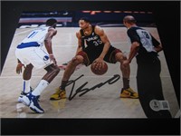 Isaac Okoro signed 8x10 photo Beckett COA