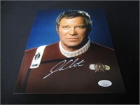 William Shatner signed 8x10 JSA COA