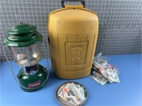 1978 COLEMAN LANTERN W/ CASE VINTAGE