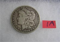 1900-O Morgan silver dollar