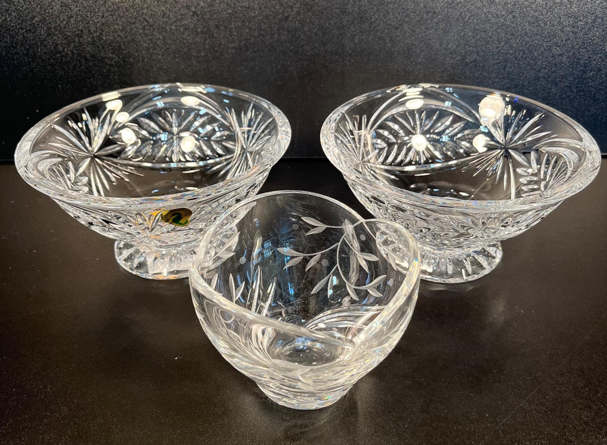 2 Pieces of Waterford Crystal & 1 Piece of Lenox