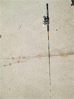 Downrigger rod fishing pole