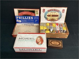 Cigar Boxes & Radio Tubes