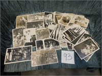 STACK OF VINTAGE PHOTOS