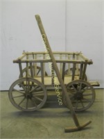 Wooden Goat  Wagon
