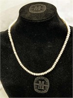 10k Clasp 16in Pearl Necklace