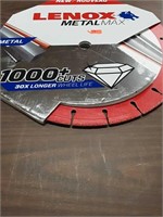 LENOX METAL MAX 1000+ cuta cutting wheel