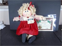 Holly Cabbage Patch Doll w/ Birth Certificate