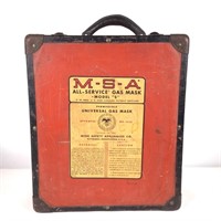 MSA All Service Gas Mask Model S Case