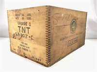 Atlas Powder Co. 50lbs TNT Crate