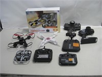 Assorted Drones & Accessories All Untested
