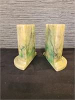 MCM Marble Bookends