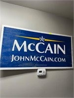 John McCain Yard Sign 4'x2'