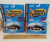 Pair Of Road Champions Die Cast Indiana State