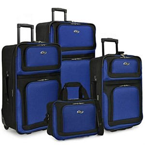 U.S. Traveler New Yorker 4-Piece Luggage Set,