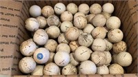 E5) 100 used golf balls unwashed