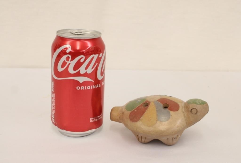 Pottery Turtle Incense Holder