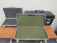 2 Handgun Cases, Tool Box